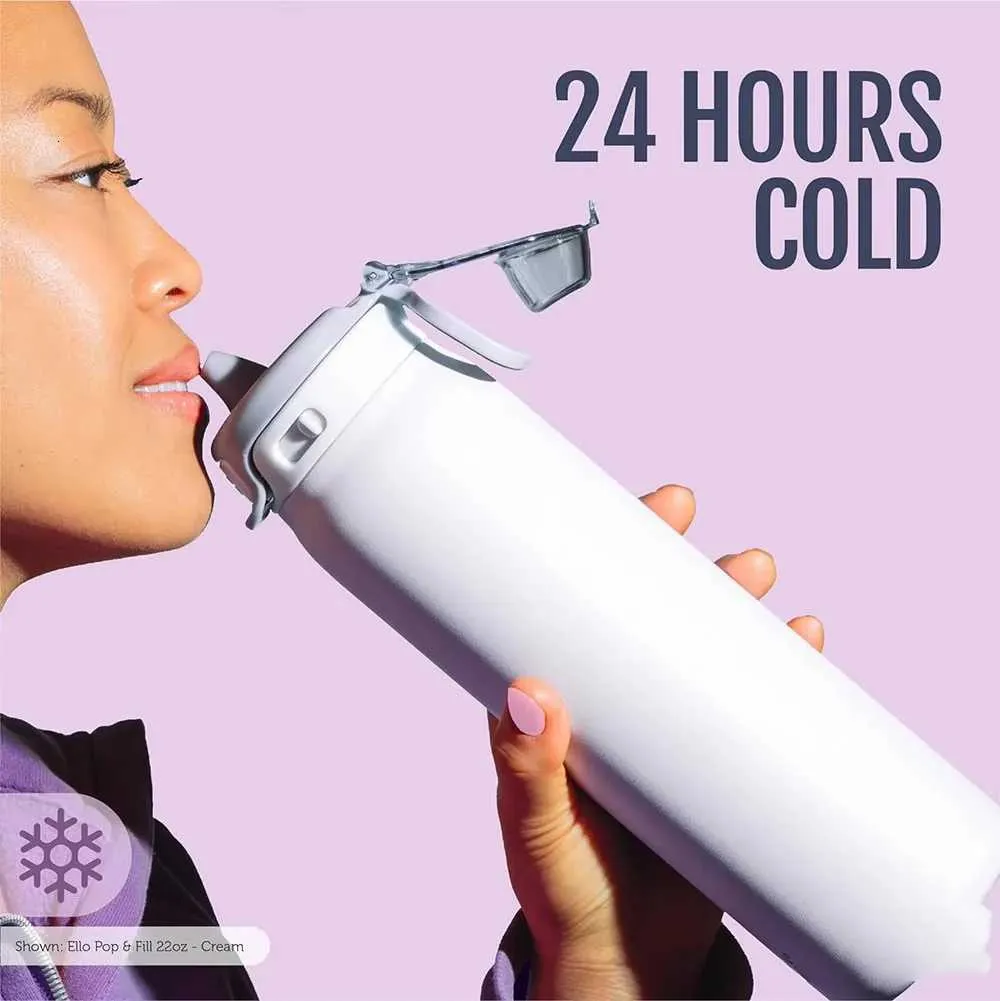 Creative Stainless Steel Vacuum Flasks - 950ml Large Capacity Portable Sports Water Bottles for Office and Outdoor Use - Durable Bouncing Cup - Image 8